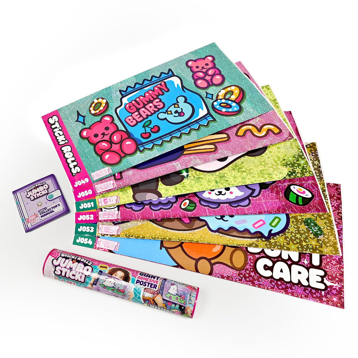 Sky Castle Sticki Rolls capsule showcases dazzling foil stickers for walls and lockers.