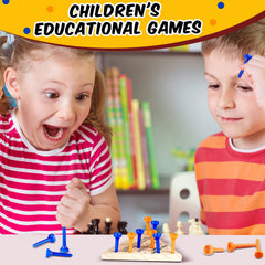 Skylety 12-set triangle peg games package helps keep play organized for travel