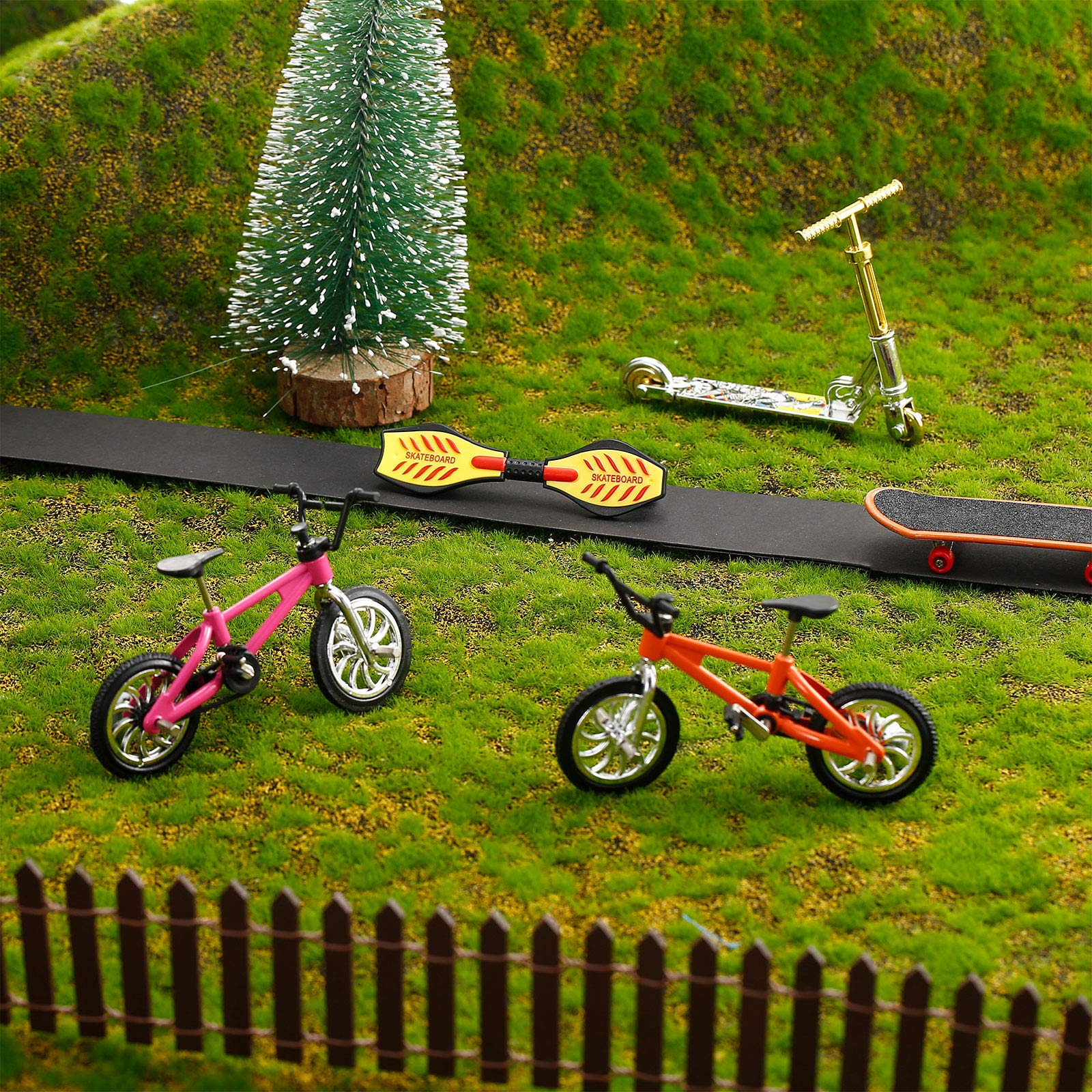 Skylety two mini finger scooters for quick, portable fun and focus.