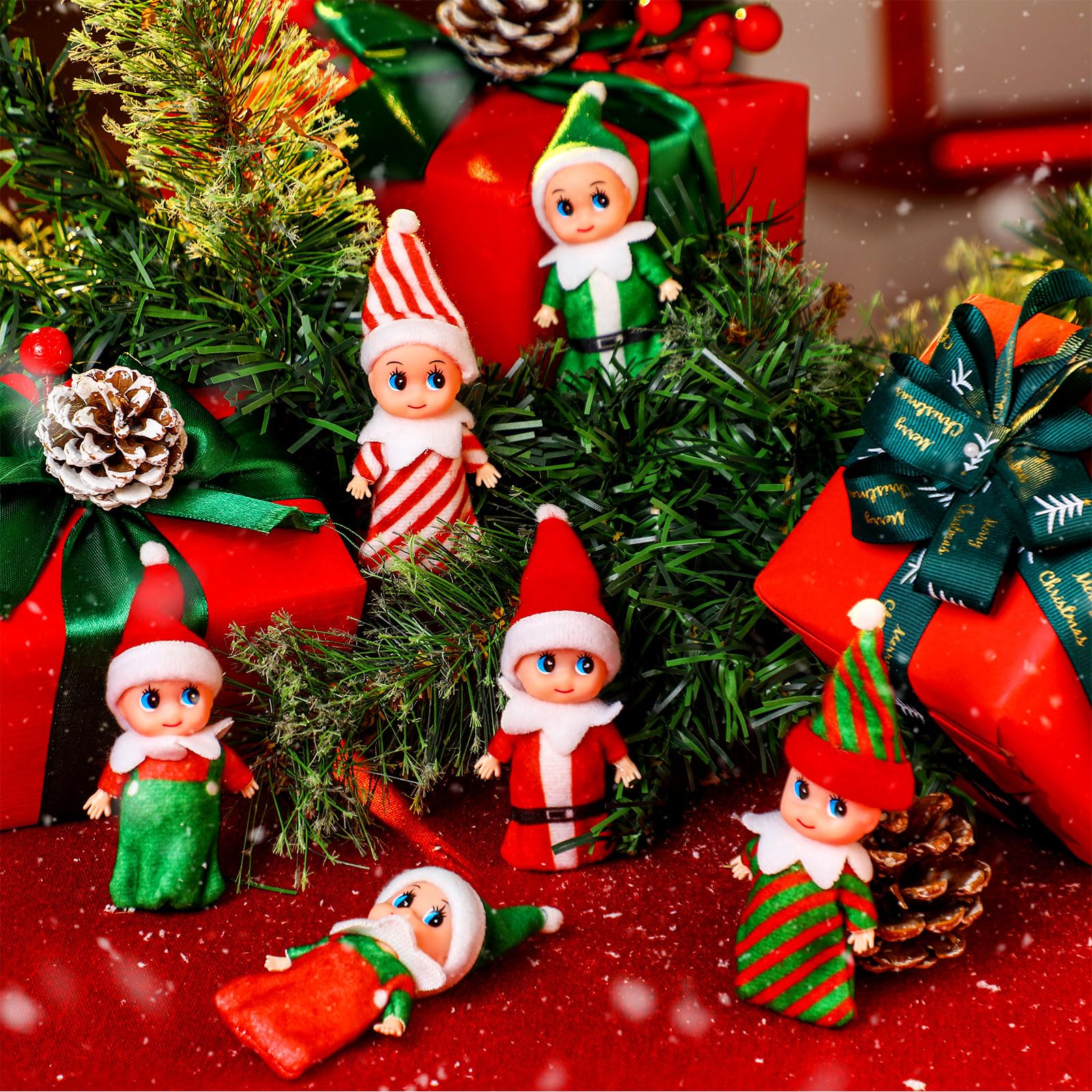 Skylety 3-inch elf figurine for desk decor and gifts.