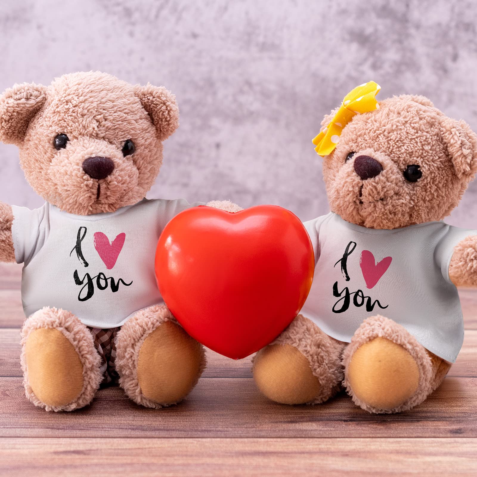 Skylety bear shirt packaging 6-pcs shows versatile outfits for playtime