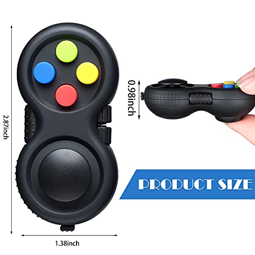 Skylety cam fidget pad closeup shows tactile buttons for sensory engagement.