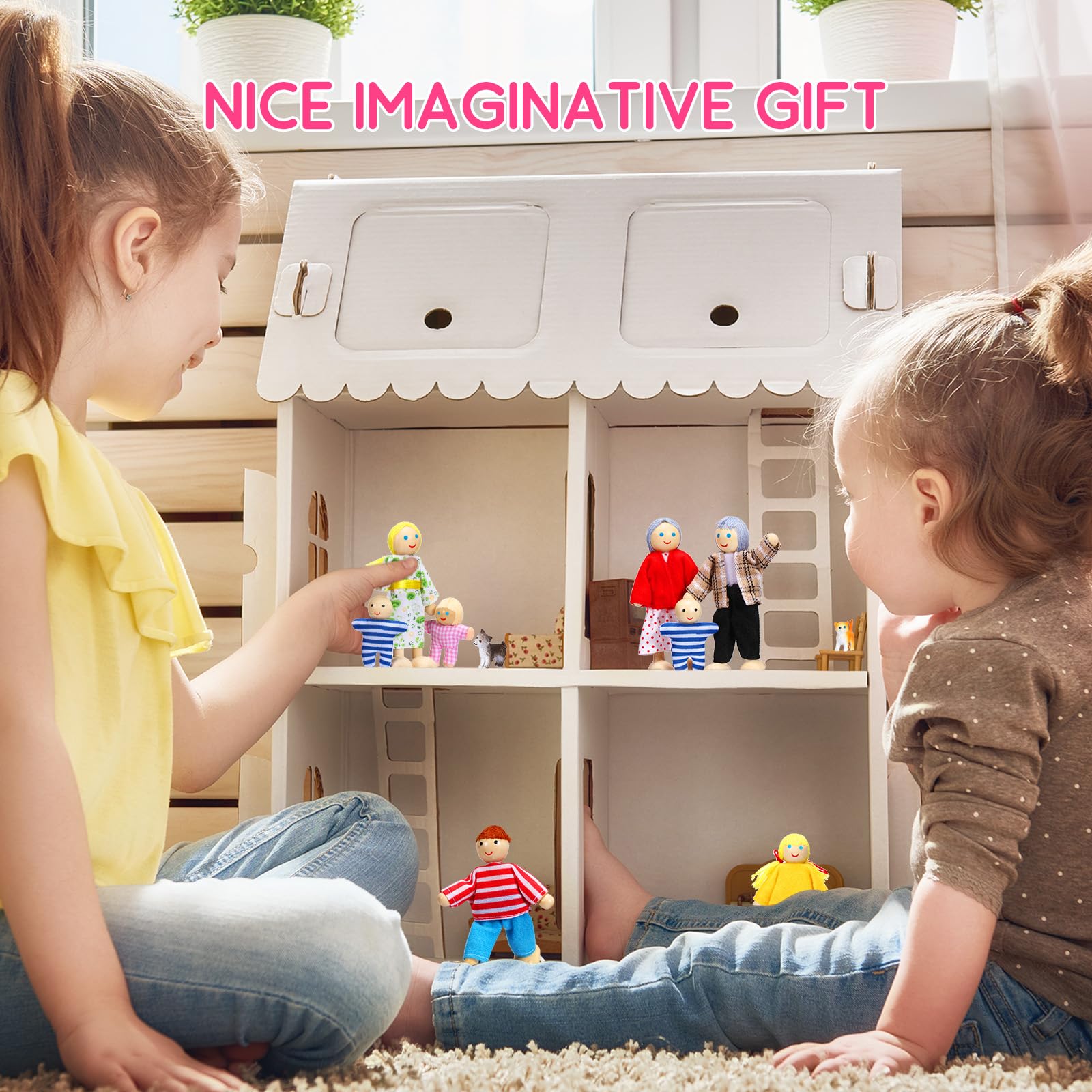 Skylety child-friendly wooden dolls facilitate safe, open-ended role play