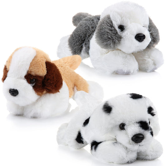Skylety St. Bernard plush 7in, soft cuddle buddy for kids