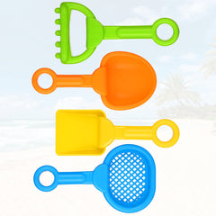 Skylety extended-handle design sand shovel easy to grip.