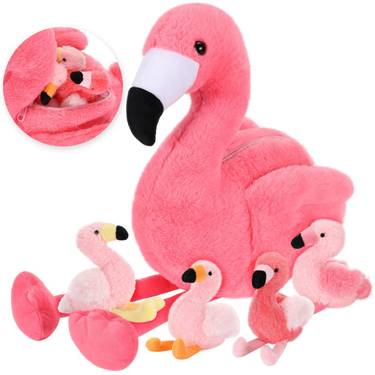 Skylety 18-inch flamingo plush for cozy snuggles