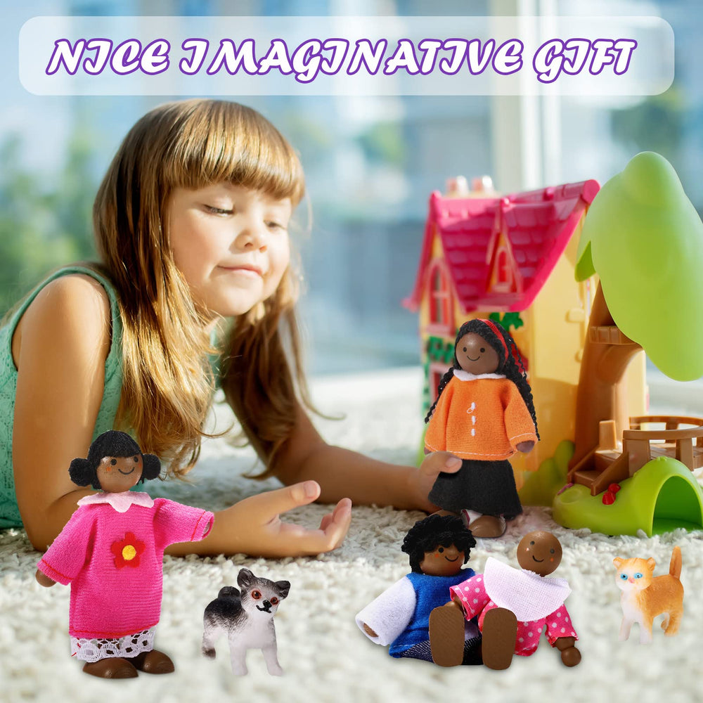 Skylety mom doll wearing a cozy outfit for family role play