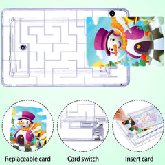 Skylety Money Puzzle Box Blue: durable plastic card holder doubles as interactive game