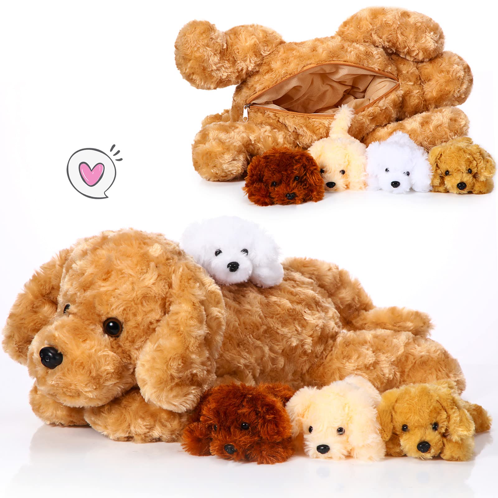 Skylety vacuum-packable dog plush recover fluff with patting or light drying.