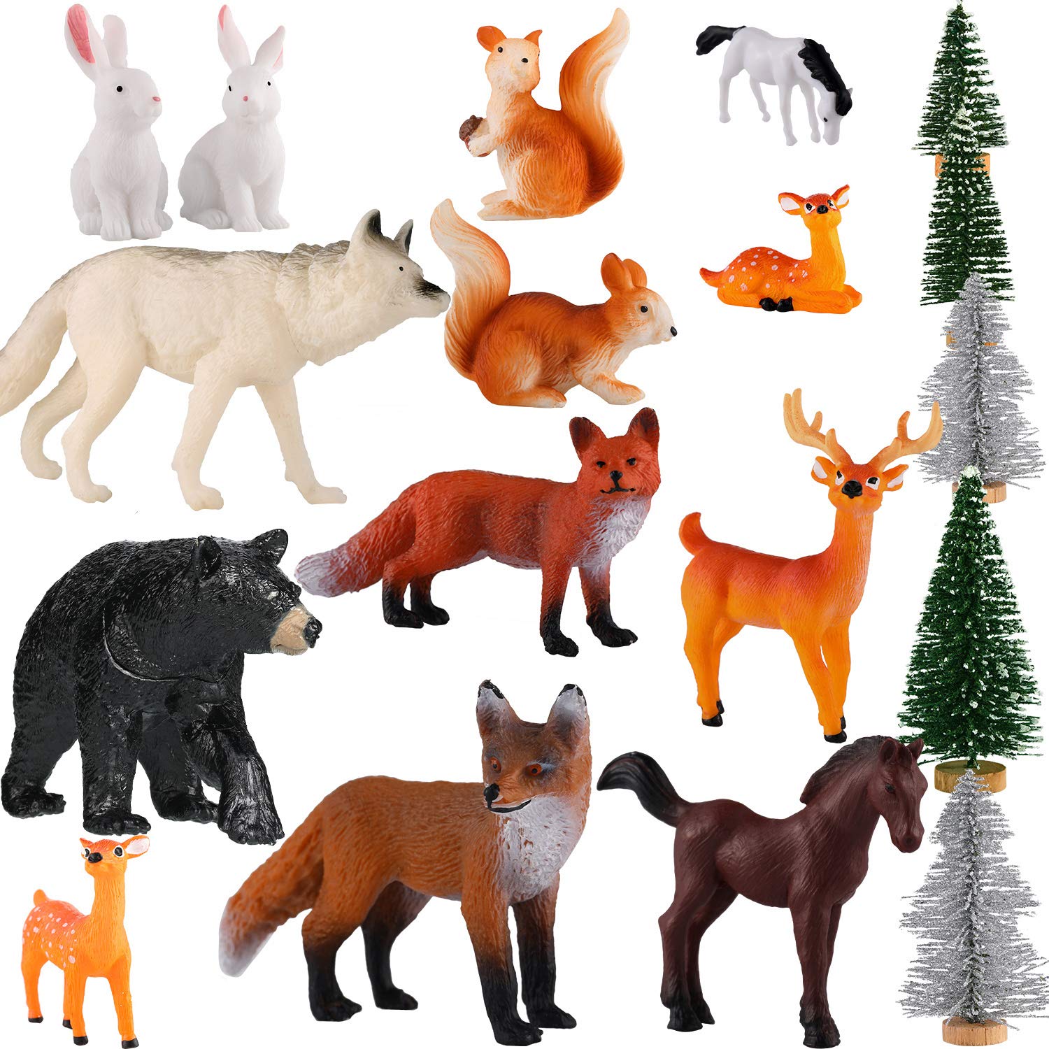 Skylety horse figurine enhances woodland displays and storytelling