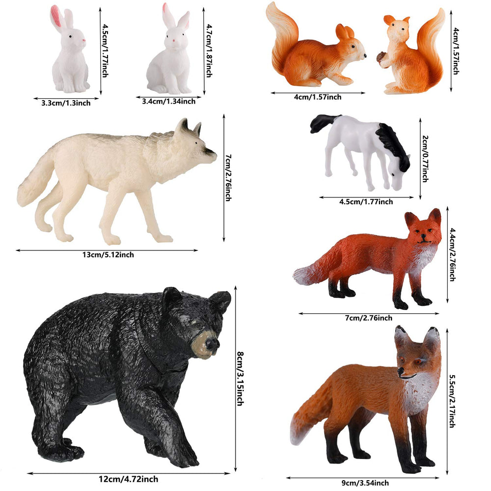 Skylety rabbit figurine adds charm to dioramas and party decor