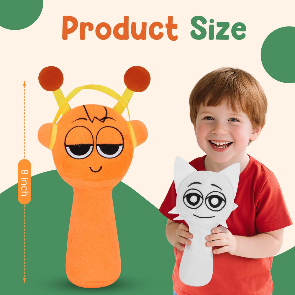 Skymetis Sprunky plush in a cozy bedroom setting as a companion.