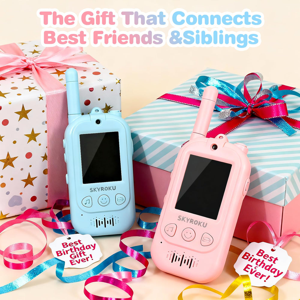 Rechargeable two-pack makes a thoughtful gift for siblings or friends.