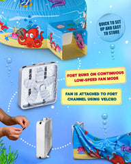 Skywin Air Tent in backyard setup for outdoor imagination.
