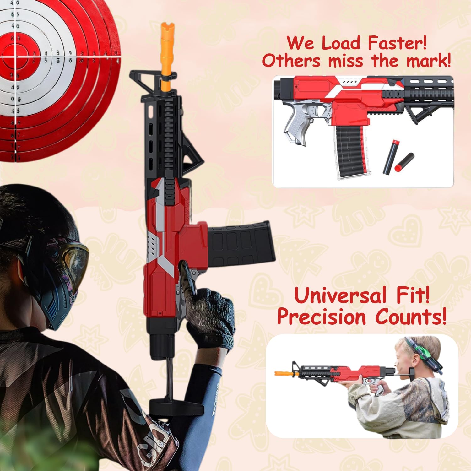 Skywin backyard play setup showcases versatile pretend battles for parties and cosplay