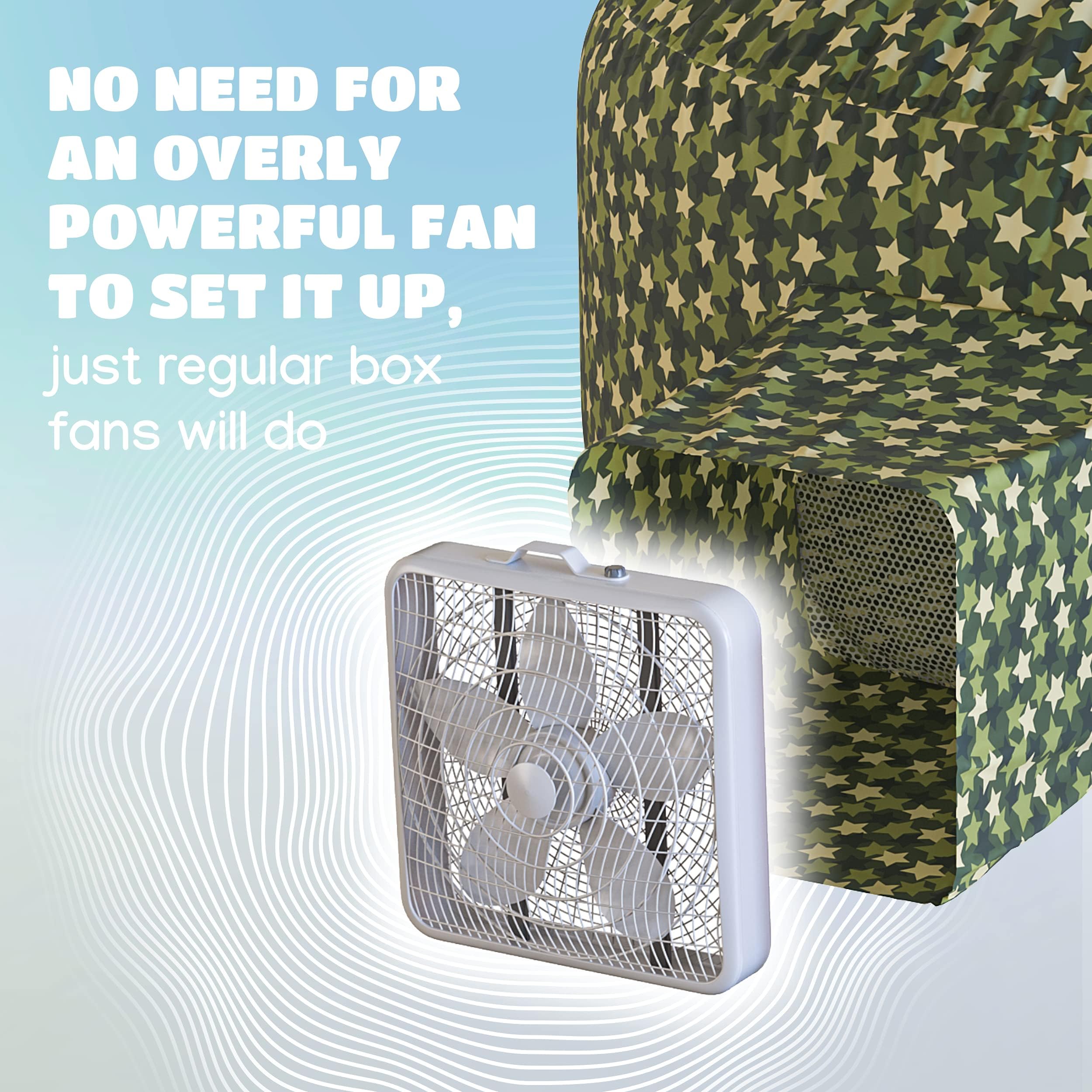 Skywin Forest Fort gift-idea scene conveys a memorable present for kids.