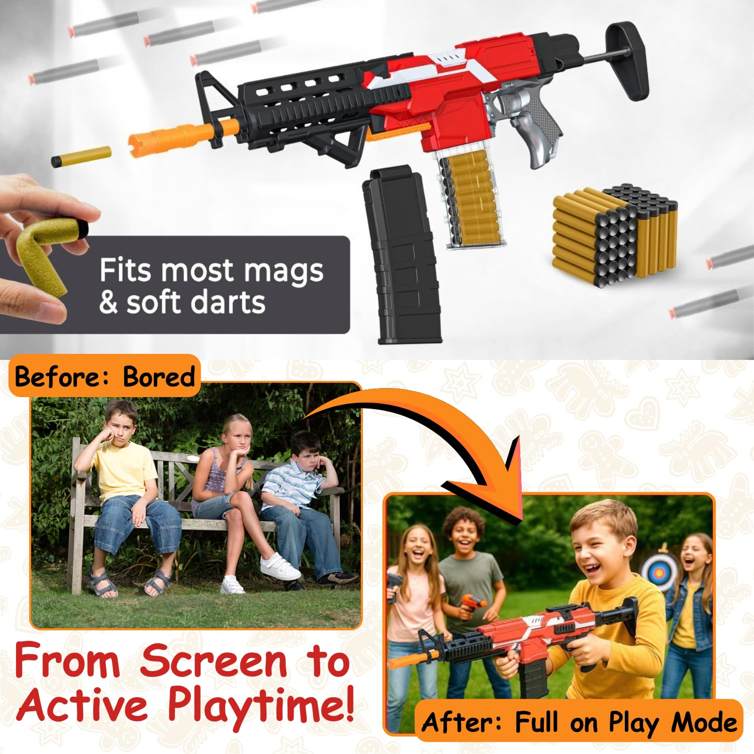 Skywin removable barrel grip design allows quick customization and different looks