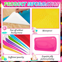 Skyygemm six-color candy design ideal for candy-themed celebrations.