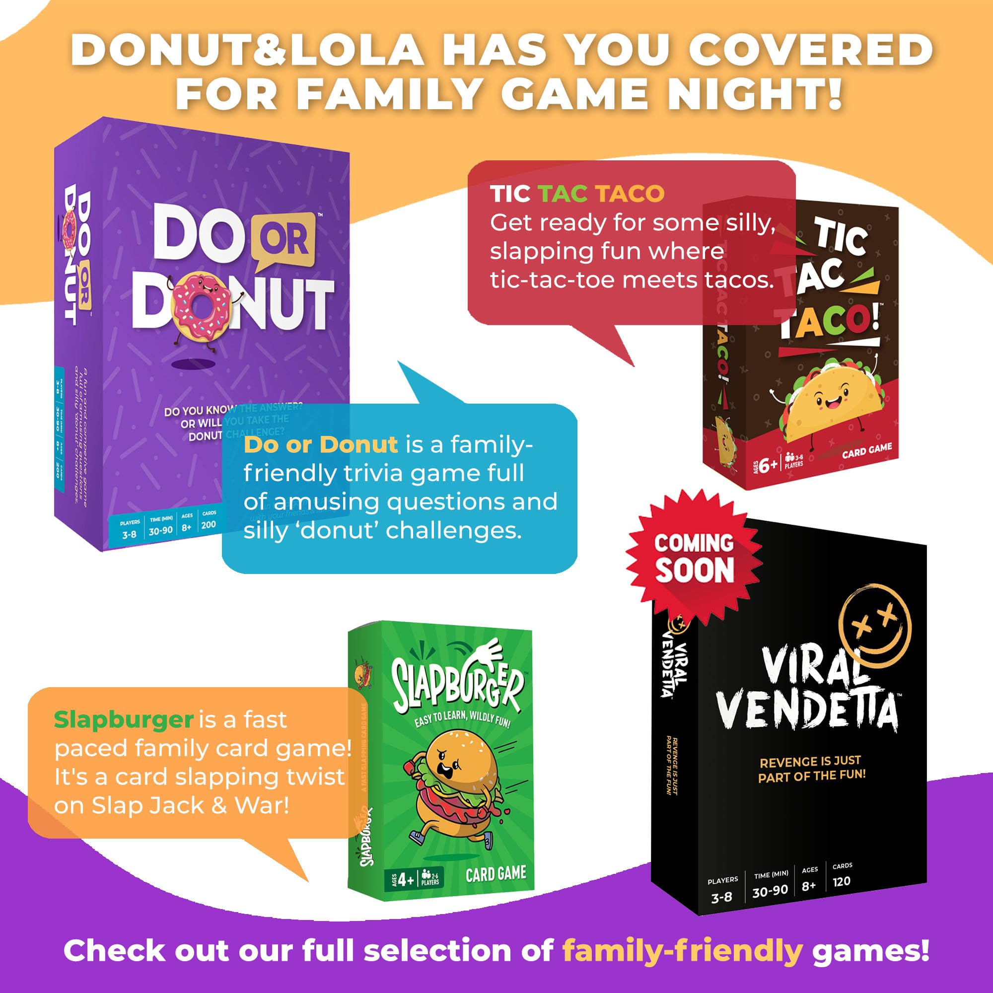 Slapburger Do or Donut compact-card-deck travels easily for party nights or classroom fun