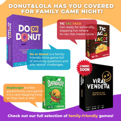 Slapburger Do or Donut compact-card-deck travels easily for party nights or classroom fun