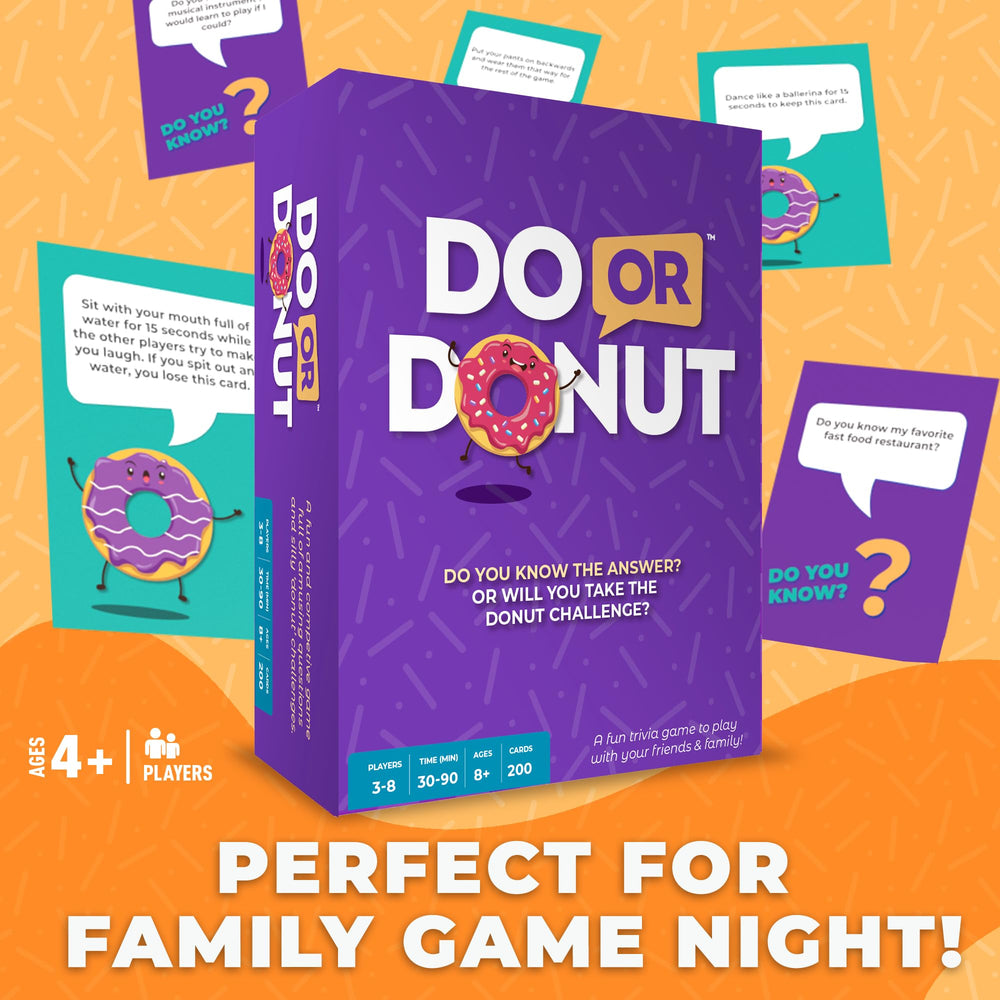 Slapburger Do or Donut couples-night scene showing easy, engaging play for two or groups