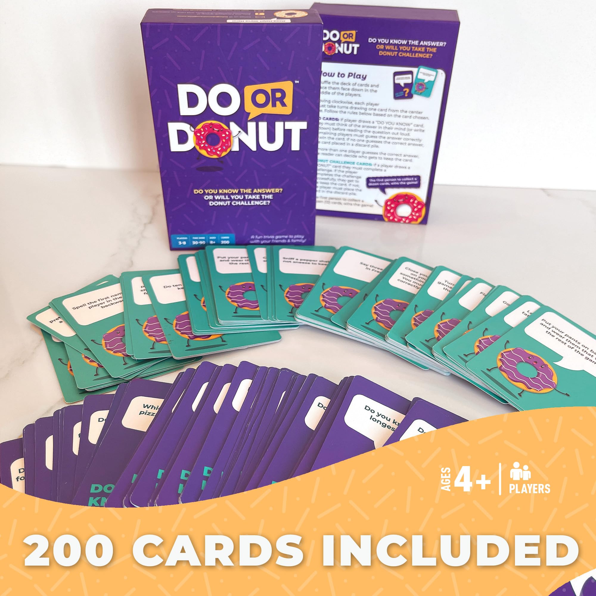 Slapburger Do or Donut travel-friendly-game on a coffee table, ready for on-the-go fun