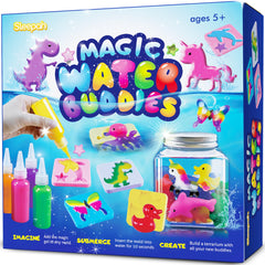 Sleepah Aqua Fairy Water Kit color gels for bright, creative squishies.