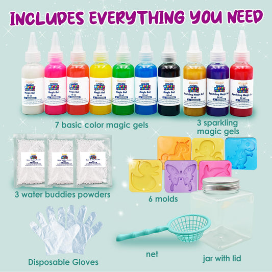 Sleepah Magic Water Elf Buddies molds for imaginative 3D squishies.