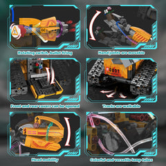 SliBoeyX construction vehicle model for sequencing and engineering.