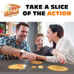 Slice pizza card game score tracker keeps groups organized and engaged.