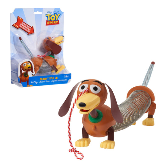 Slinky Disney Toy Story Slinky Dog Jr pull-toy, ideal for interactive playtime.