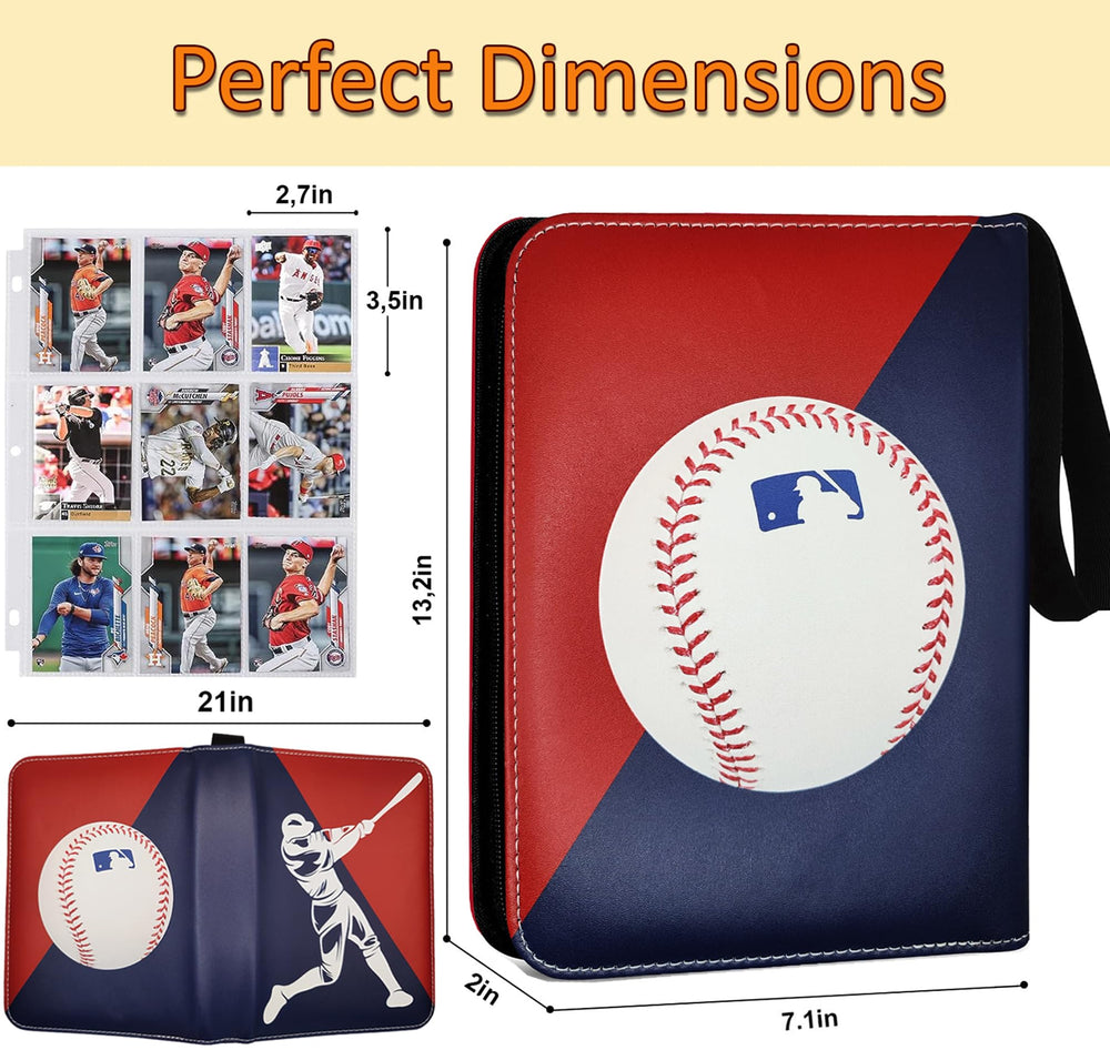 Slonser baseball card sleeves, 50 sleeves, protect your cards from wear.
