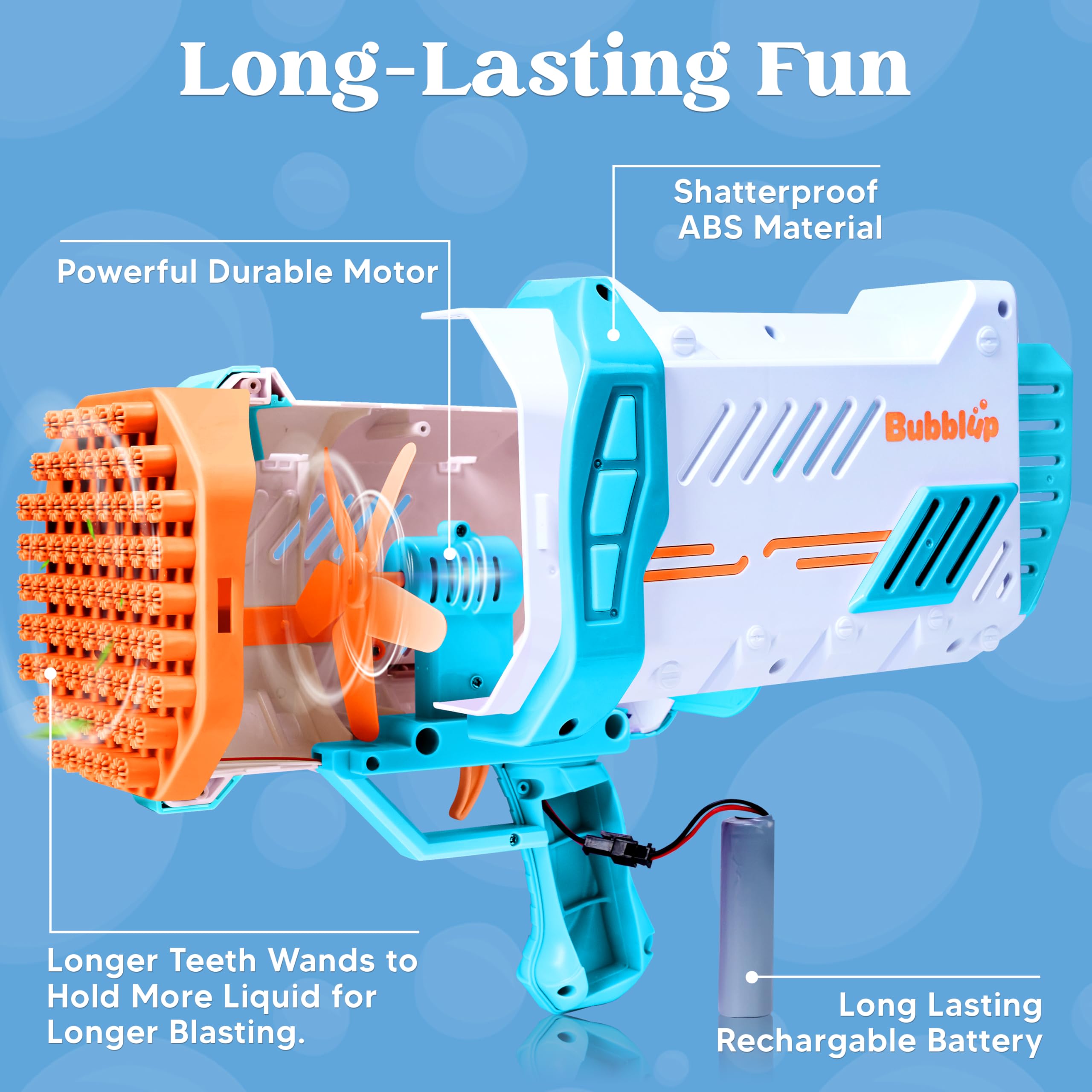 Sloosh durable ABS construction keeps up with kids active play