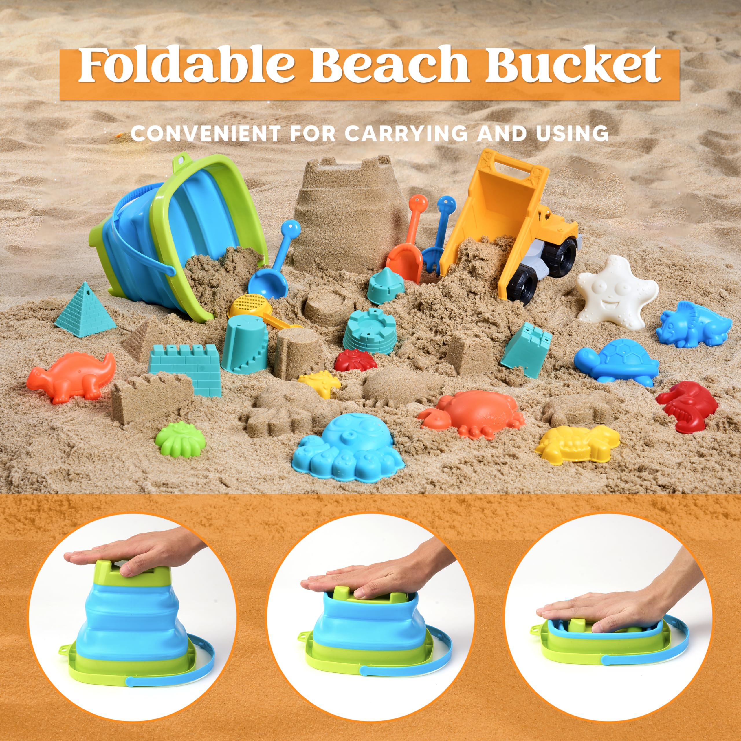 Sloosh mesh bag keeps toys organized and ready to go.