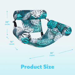 Sloosh buoyant pool floats designed for pools, lakes, and rivers