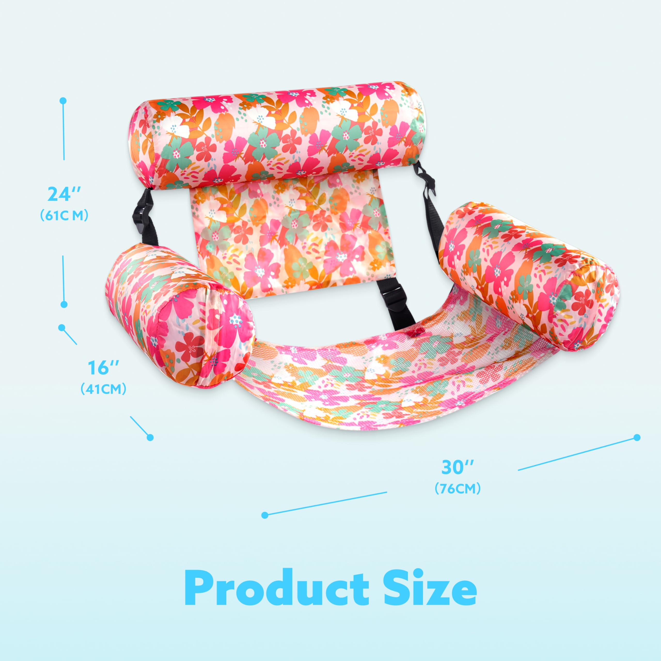 Sloosh easy inflate and deflate design for quick setup.
