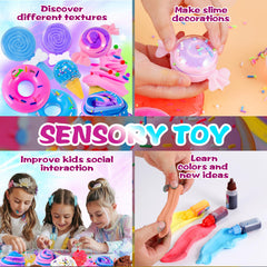 Sloueasy Mini Party Slime Kit butter slime for silky textures and satisfying stretch