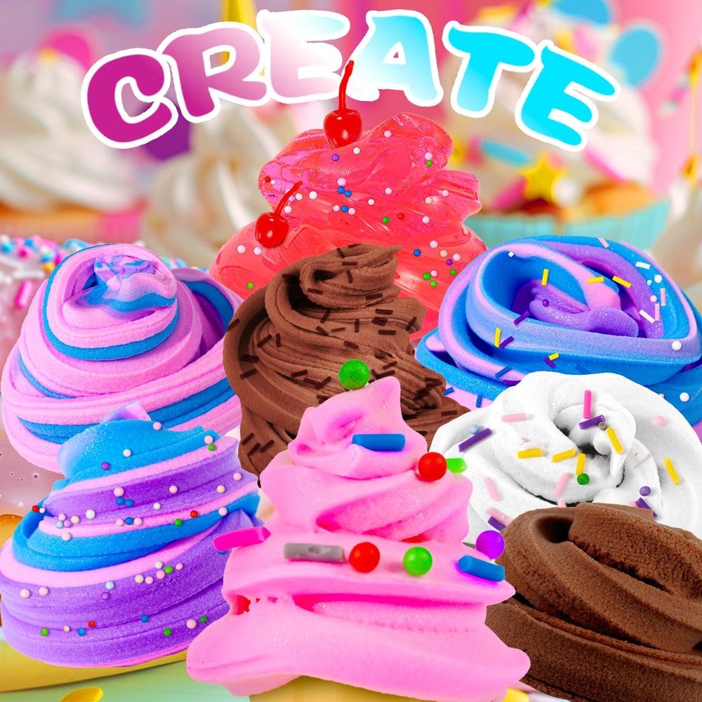 Sloueasy Mini Party Slime Kit kids playing for hours of imaginative, interactive fun
