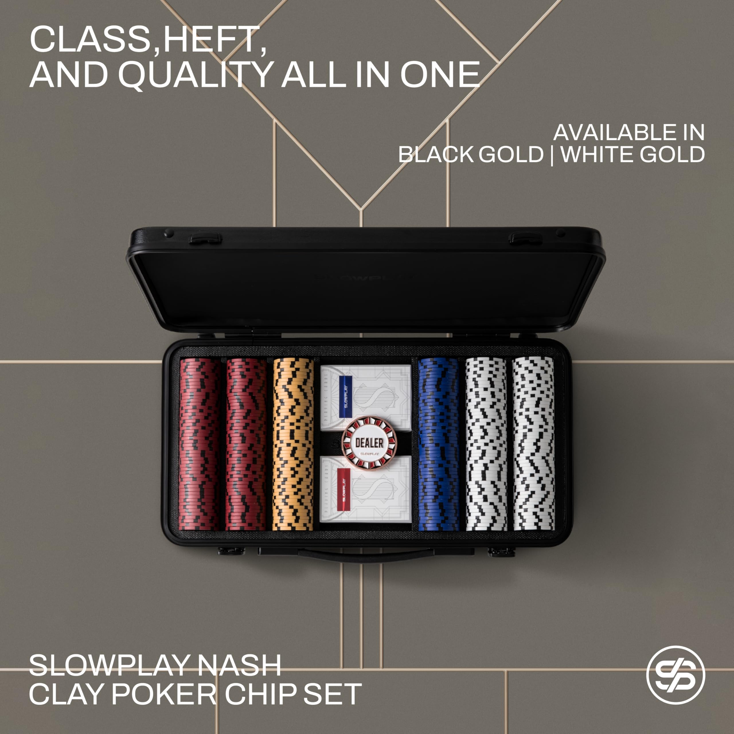SlowPlay Nash premium case with German polycarbonate shell and metal frame