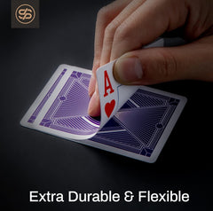 SLOWPLAY waterproof and washable cards maintain a fresh look.