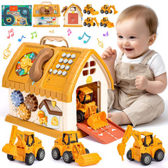 SLTBEH 10-in-1 house toy with colorful map promotes imaginative play.
