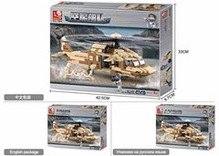 Sluban 434-piece building set showing a sizable brick kit