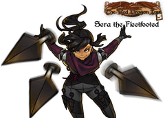 Slugfest Games The Red Dragon Inn 5 portable player mats help track resources.
