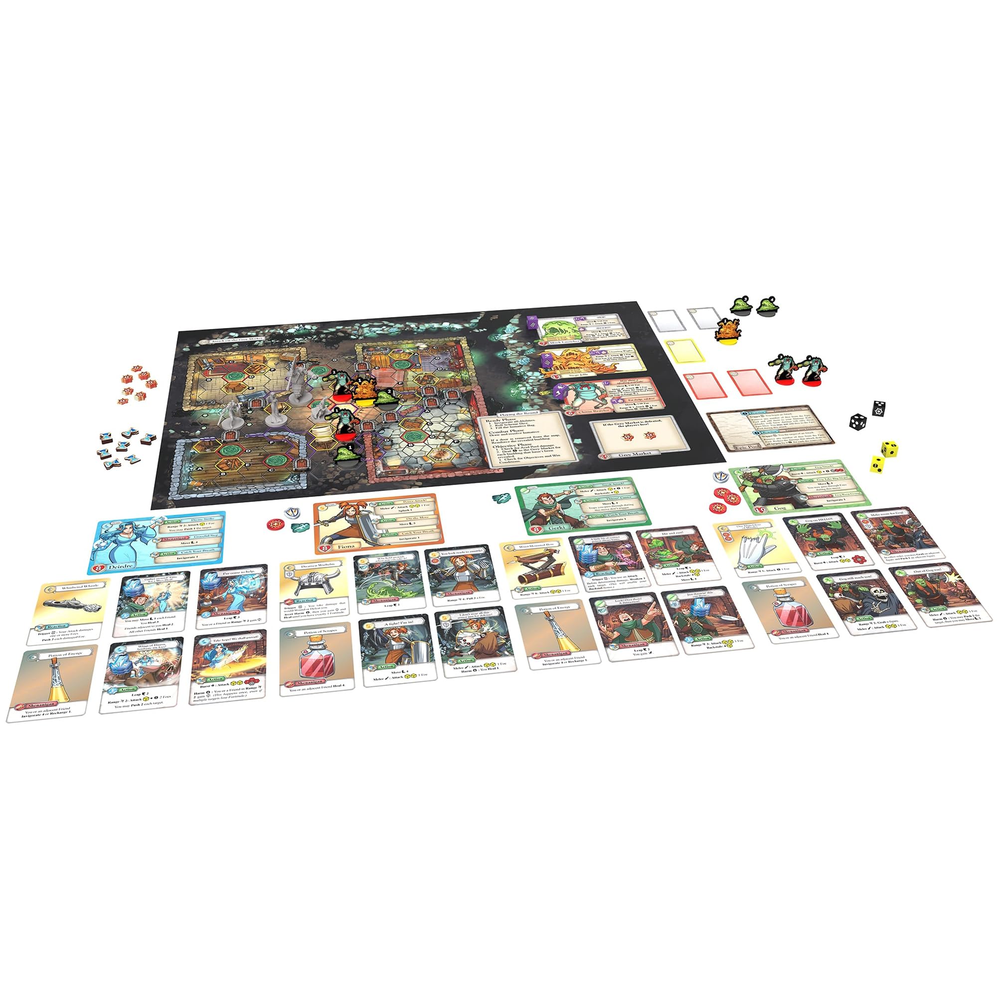 SlugFest Games Tales from the Red Dragon Inn dice and tokens set for tactical combat