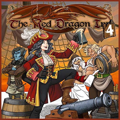 Slugfest Red Dragon Inn 4 game play scene depicting tavern-style competition with friends