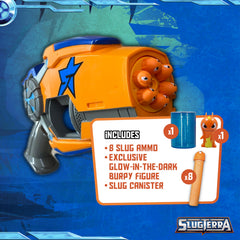 Blaster loaded with six slug ammo for quick exchanges