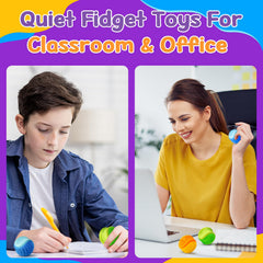 Small Fish anti-anxiety fidget ball suitable for classrooms to improve focus quietly.