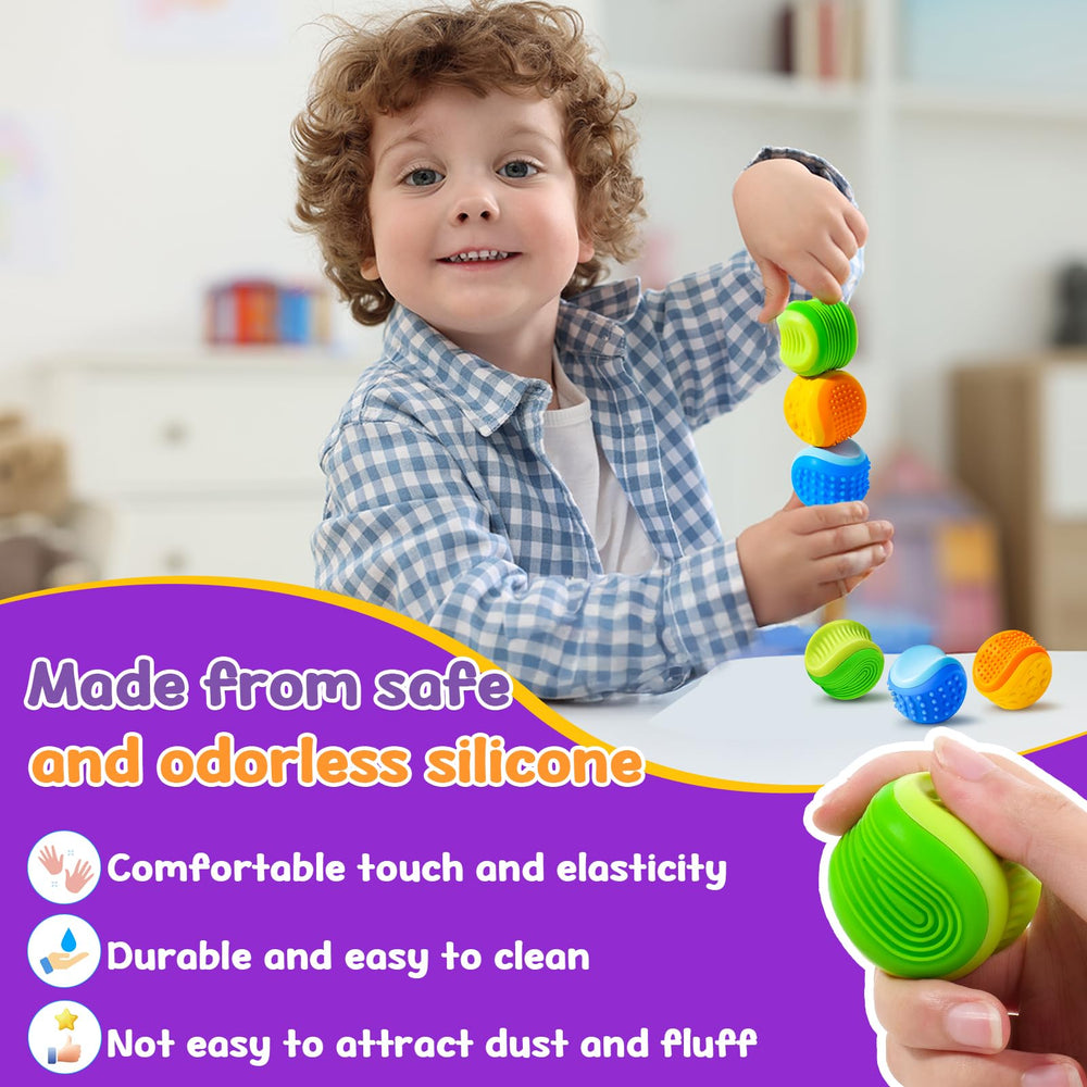 Small Fish autism-friendly fidget ball supports calm during tasks and travel.