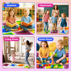 Small Fish home and classroom sensory mats for versatile use.