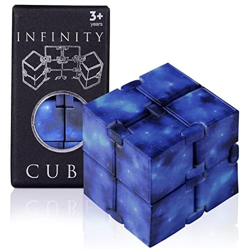 Small Fish Infinity Cube Toy close-up rivets highlight durable construction for long use